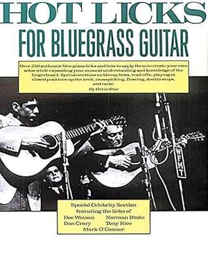 Seller image for Hot Licks for Bluegrass Guitar (Paperback) for sale by AussieBookSeller