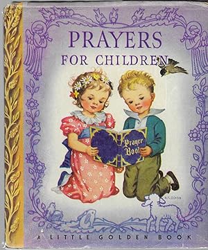 Image du vendeur pour Prayers for Children (A Little Golden Book, #5 With Jacket) mis en vente par GLENN DAVID BOOKS