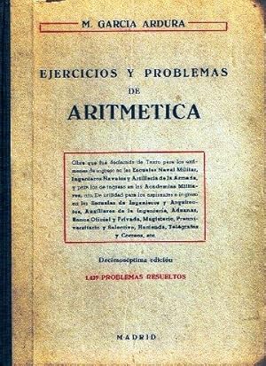 Seller image for Ejercicios y problemas de aritmtica for sale by LIBRERA LAS HOJAS