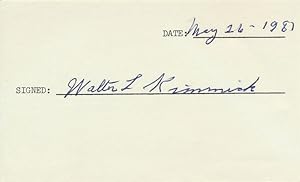Seller image for Signature for sale by Main Street Fine Books & Mss, ABAA