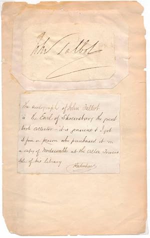 Seller image for Signature for sale by Main Street Fine Books & Mss, ABAA