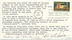 Signed First Day Cover