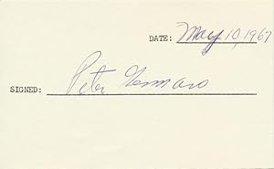 Bild des Verk�ufers f�r Signature zum Verkauf von Main Street Fine Books & Mss, ABAA