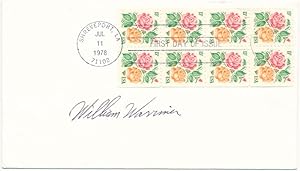 Seller image for Signed First Day Cover for sale by Main Street Fine Books & Mss, ABAA