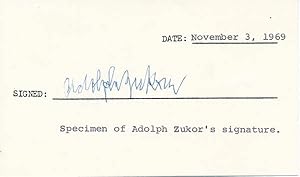 Imagen del vendedor de Signature a la venta por Main Street Fine Books & Mss, ABAA