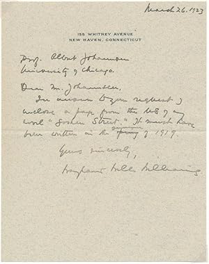 Imagen del vendedor de Autograph Note Signed / Autograph Manuscript (unsigned) / Inscribed Book a la venta por Main Street Fine Books & Mss, ABAA