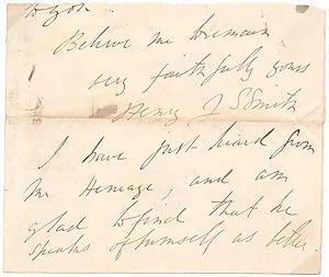 Autograph Letter Signed (partial)