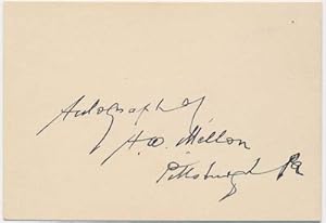 Seller image for Signature for sale by Main Street Fine Books & Mss, ABAA