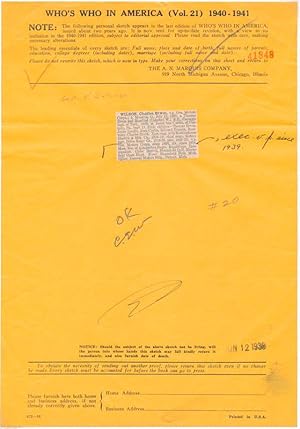 Imagen del vendedor de Partly-Printed Document Signed a la venta por Main Street Fine Books & Mss, ABAA