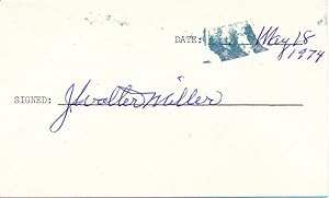 Imagen del vendedor de Signature a la venta por Main Street Fine Books & Mss, ABAA