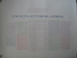 Lincoln's Gettysburg Address: The immortal words of Abraham Lincoln at the Gettysburg battlefield...