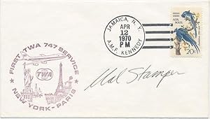 Imagen del vendedor de Signed Postal Cover a la venta por Main Street Fine Books & Mss, ABAA