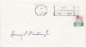 Seller image for Signed Commemorative Cover for sale by Main Street Fine Books & Mss, ABAA