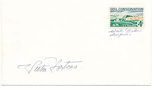 Signed Postal Cover