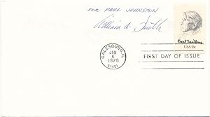 Signed First Day Cover