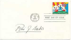 Signed First Day Cover