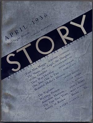 Imagen del vendedor de Story: Devoted Solely to the Short Story -- April 1936 (Vol. VIII, No. 45) a la venta por Main Street Fine Books & Mss, ABAA