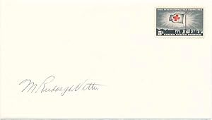 Imagen del vendedor de Signed Postal Cover a la venta por Main Street Fine Books & Mss, ABAA