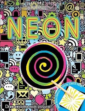 Seller image for Scratch & Stencil: Neon [With Stencils and Black Scratch Paper] (Paperback) for sale by AussieBookSeller