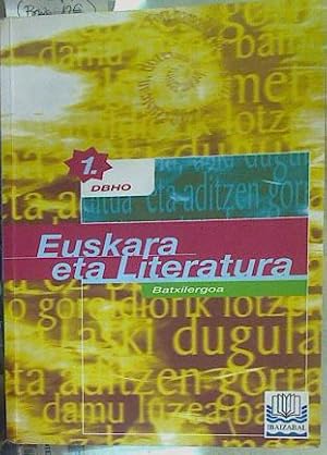 Imagen del vendedor de Euskara eta literatura 1 DBH bathilergoa a la venta por Almacen de los Libros Olvidados