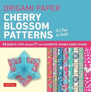 Image du vendeur pour Origami Paper- Cherry Blossom Prints- Small 6 3/4" 48 sheets (Hardcover) mis en vente par AussieBookSeller