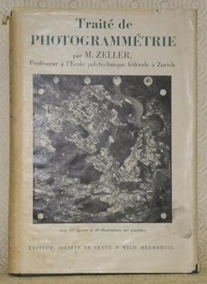Seller image for Trait de photogrammtrie. Avec 197 figures et 38 illustrations sur planches. for sale by Bouquinerie du Varis