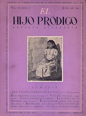 EL HIJO PRODIGO - No. 27 - Año III. Vol VIII, junio de 1945