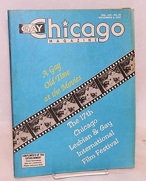 Seller image for Gay Chicago Magazine: vol. 21, #45, November 6, 1997 for sale by Bolerium Books Inc.