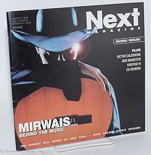 Image du vendeur pour Next Magazine: vol. 8, #35, March 9, 2001; Mirwais - behind the music mis en vente par Bolerium Books Inc.