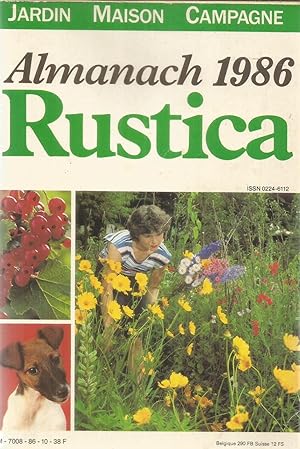 Jardin - Maison - Campagne - Almanach 1986 - Rustica