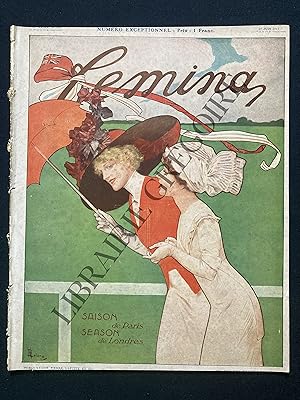 FEMINA-N°249-1er JUIN 1911-NUMERO EXCEPTIONNEL-SAISON DE PARIS-SEASON DE LONDRES