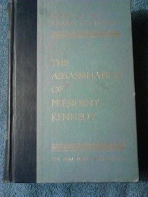 Report of the Warren commission The Assassination of President Kennedy