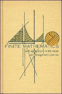 Image du vendeur pour FINITE MATHEMATICS : With Applications in the Social and Management Sciences mis en vente par 100POCKETS