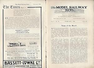 Bild des Verkufers fr The Model Railway News. Volume 2. February 1926 zum Verkauf von Barter Books Ltd