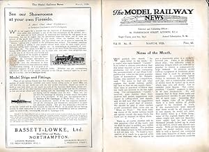 Image du vendeur pour The Model Railway News. Volume 2. March 1926 mis en vente par Barter Books Ltd