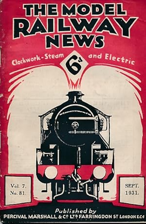 Seller image for The Model Railway News. Volume 7. September 1931 for sale by Barter Books Ltd