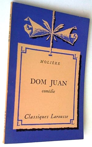 Seller image for Dom Juan. Comdie for sale by Claudine Bouvier