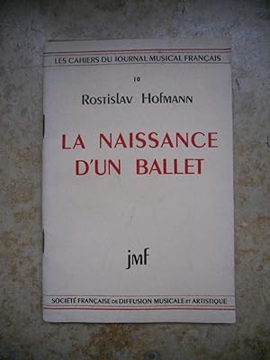 Bild des Verkufers fr La naissance d'un ballet zum Verkauf von Frederic Delbos