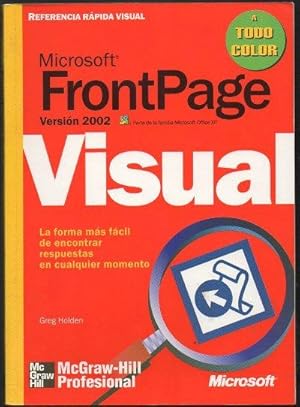 MICROSOFT FRONTPAGE VERSION 2002. REFERENCIA RAPIDA VISUAL.