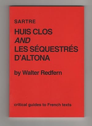 Image du vendeur pour Sartre. Huis clos and Les Squestrs d'Altona mis en vente par Librera El Crabo