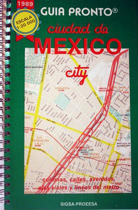 Ciudad de Mexico, Mexico City : escala l:20 000