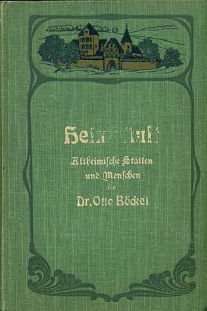 Imagen del vendedor de Heimatluft. Altheimische Sttten und Menschen. a la venta por Online-Buchversand  Die Eule