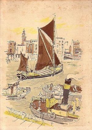Image du vendeur pour S.S. ORONTES - MENU: "Thames Barge" mis en vente par Jean-Louis Boglio Maritime Books