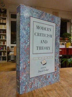 Bild des Verkufers fr Modern Criticism and Theory - A Reader, zum Verkauf von Antiquariat Orban & Streu GbR