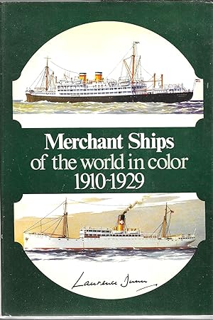 Seller image for Merchant Ships of the World in Color, 1910-1929 for sale by GLENN DAVID BOOKS