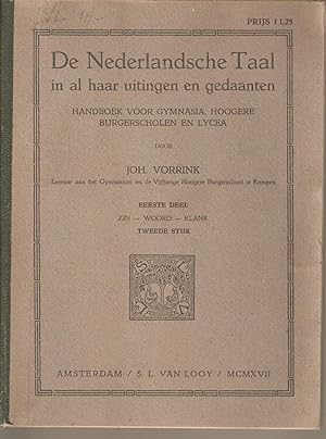 Image du vendeur pour De Nederlandsche Taal in al Haar Uitingen en Gedaanten mis en vente par Snookerybooks