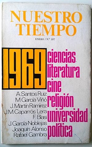 Imagen del vendedor de Nuestro tiempo. Revista de cuestiones actuales. 1969 Nm. 187 a la venta por Librera Salvalibros Express