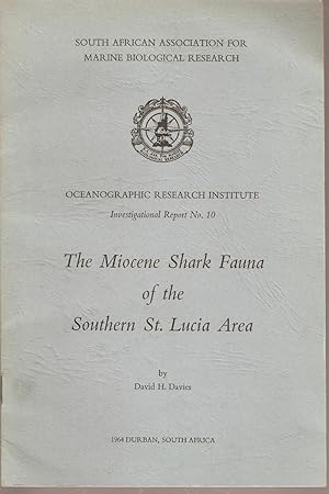Seller image for The Miocene Shark Fauna of the Southern St. Lucia Area for sale by Snookerybooks