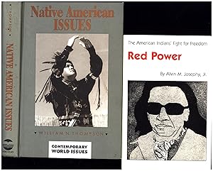 Native American Issues / A Reference Handbook (SIGNED), AND A SECOND BOOK, Red Power / The Americ...