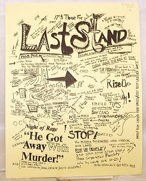 Seller image for It's Time for the Last Stand of the Beach Chalet: Poster poem. A plan of attack from the end of America for sale by Bolerium Books Inc.